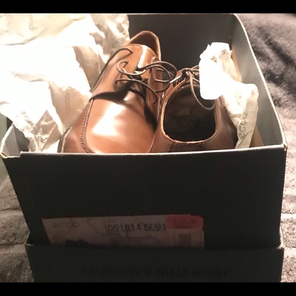 Johnston & Murphy Stockton Plain Toe Men's Shoes Tan : - Picture 7 of 7